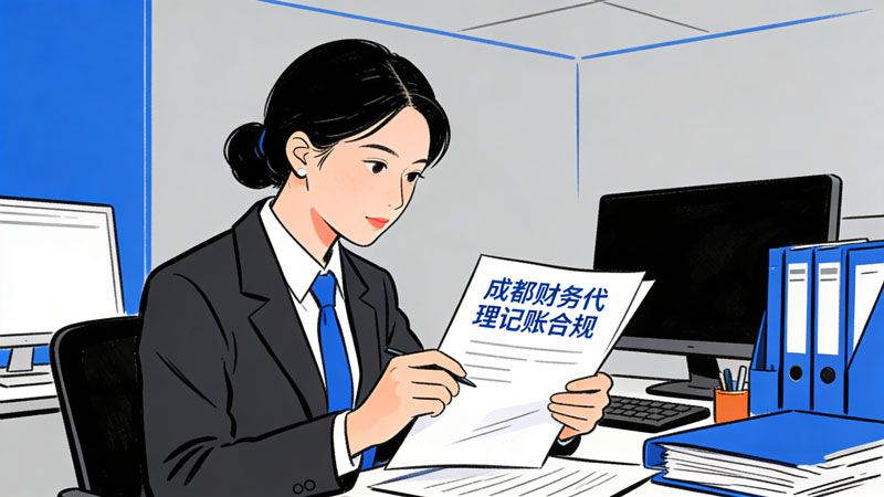 成都财务代理记账需注意的合规事项